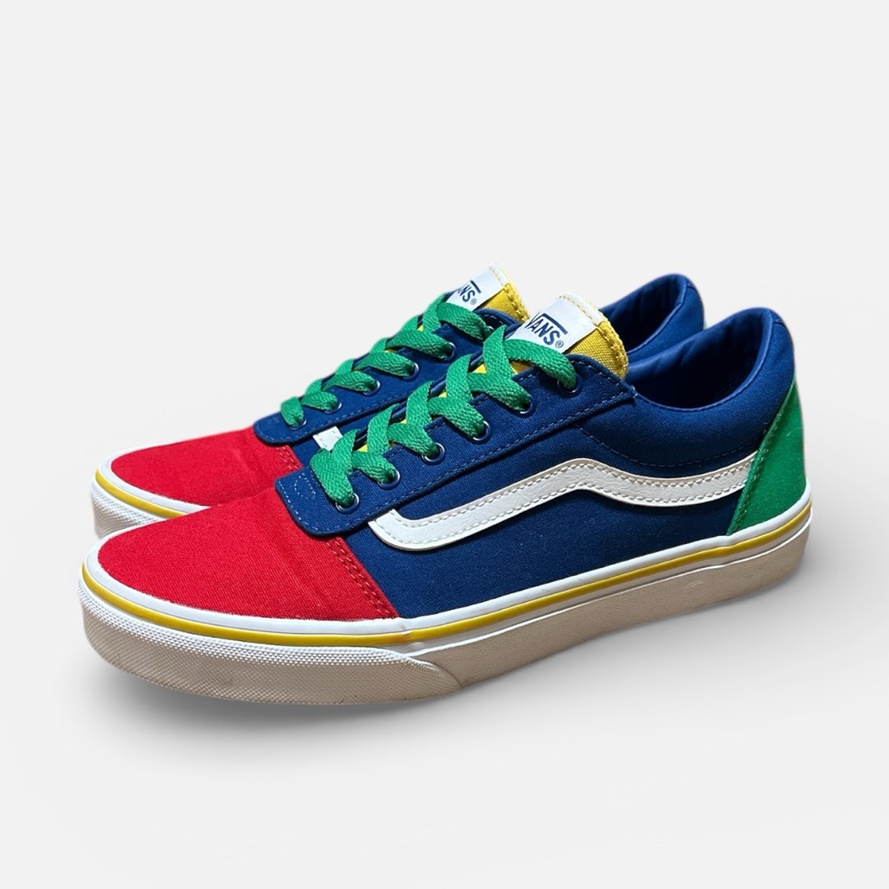Vans “Yacht Club” Old Skool Color-block Sneaker Youth Size 6; EU 38